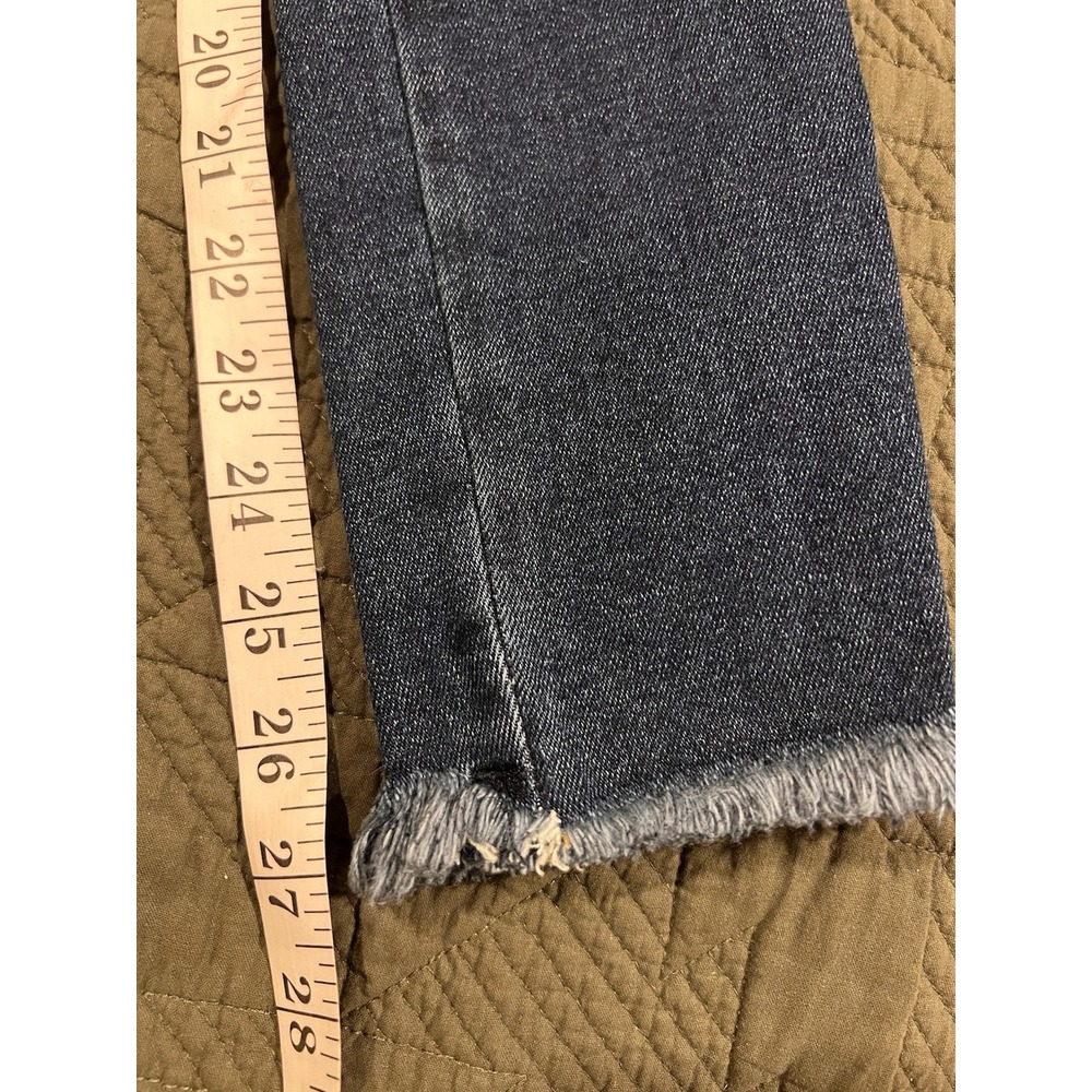 We‎ The Free People Women's Blue Jeans Size 25 Frayed Ankles NWT Msrp $ 78.00 - Picture 2 of 11